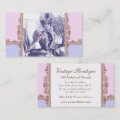  Boutique - Belle Epoque Victoriaans Era Diva Visitekaartje (Voorkant / Achterkant)