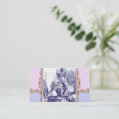  Boutique - Belle Epoque Victoriaans Era Diva Visitekaartje (Staand voorkant)