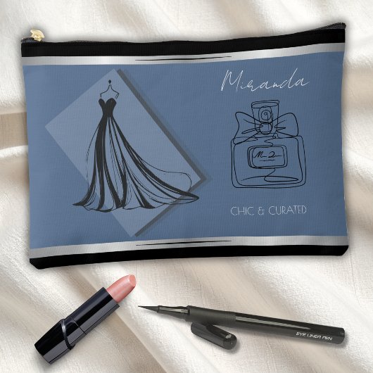 Boutique Cerulean Blauwe Mode Accessoires Zak Etui