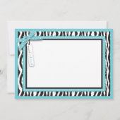 Boutique Chic Boy Card B2 Aankondiging (Achterkant)