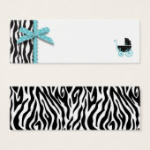 Boutique Chic Boy Skinny Gift Label Mini Visitekaartjes (Voorkant /achterkant)