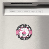 Boutique Chic Cupcakes Magnet (Insitu (Vaatwasser))