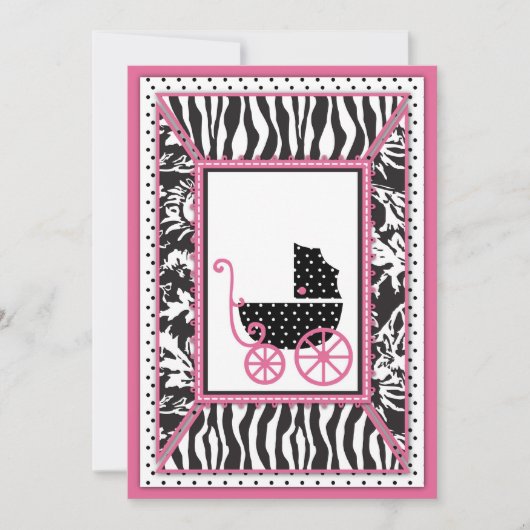Boutique Chic Invitation Card_Hernandez Kaart (Voorkant)