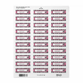 Boutique Chic Meisje Retourlabel B Etiket (Full Sheet)