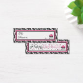 Boutique Chic Skinny Gift Label Mini Visitekaartjes (Bureau)