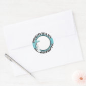 Boutique Chic Sticker Aqua (Envelop)