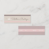 Boutique Clothing Branding Packaging Labels (Voorkant / Achterkant)