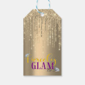 Boutique Clothing Price Label Gold Drids SisterLog Cadeaulabel (Achterkant)