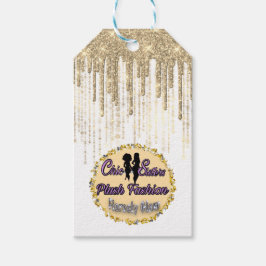 Boutique Clothing Price Label Gold Drids White Cadeaulabel