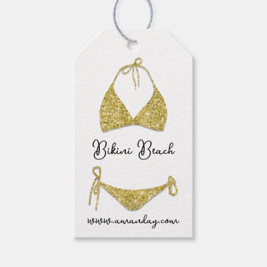 Boutique Clothing Price Product Description QRGold Cadeaulabel (Voorkant)