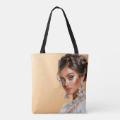 Boutique Glam Tote Bag (Achterkant)
