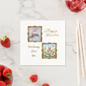 Boutique Gold Frame Photo Keepsake Easter Servet (Insitu)