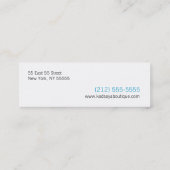 Boutique Kadsaya 4 Store Visitekaartje (Achterkant)