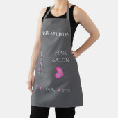 Boutique kappersalon personeelsuniform schort (Insitu)