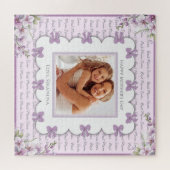 Boutique Lavender Coquette Moederdag Foto Legpuzzel (Horizontaal)