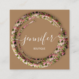 Boutique Mimetic Camouflage Militaire Uniform Vierkante Visitekaartje