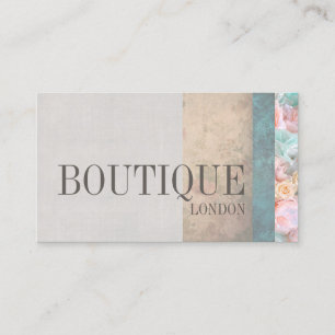 Boutique Mode Accessoires Bloemlinnen Visitekaartje