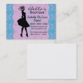 Boutique Mode Stylist Visitekaartjes (Voorkant / Achterkant)