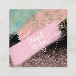 Boutique Online Closet Thrift Clothing Business Vierkante Visitekaartje