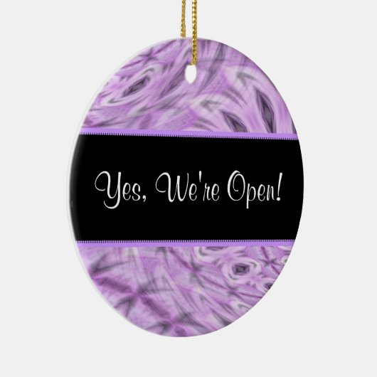 Boutique Open/Closed Sign ~ Ornament (Rechts)