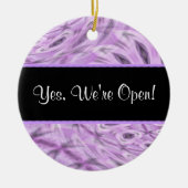 Boutique Open/Closed Sign ~ Ornament (Voorkant)