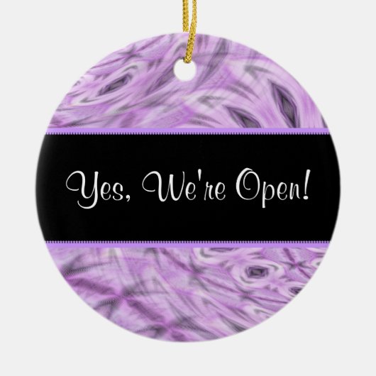 Boutique Open/Closed Sign ~ Ornament (Voorkant)