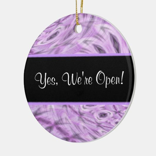 Boutique Open/Closed Sign ~ Ornament (Links)