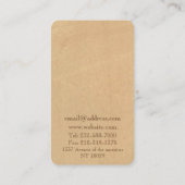 Boutique salon Mode stylist Visitekaartje (Achterkant)