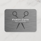 Boutique Steel | Moderne Luxe Visitekaartje (Voorkant)