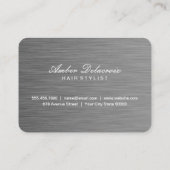 Boutique Steel | Moderne Luxe Visitekaartje (Achterkant)