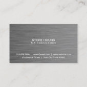 Boutique Steel | Moderne Luxemburg 2 Visitekaartje (Achterkant)