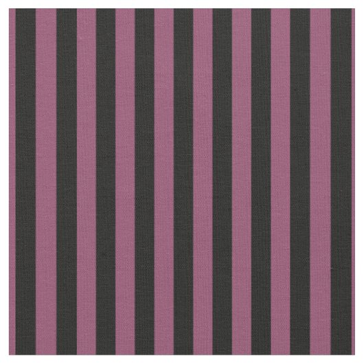 Boutique Stripes - Fabric Pink Black Stof (Close Up)