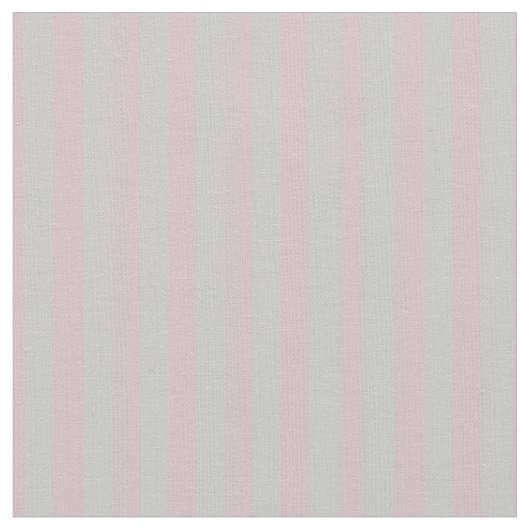 Boutique Stripes - Fabric Pink Grey Stof (Close Up)