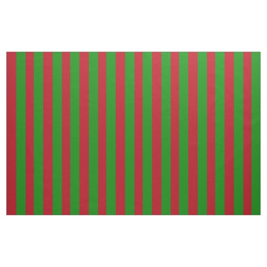 Boutique Stripes - Fabric Red Green Stof (Fat Quarter)