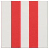 Boutique Stripes - Fabric White Red Stof (Close Up)