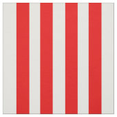 Boutique Stripes - Fabric White Red Stof (Swatch)