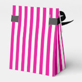 Boutique Stripes - Favor Boxes Tent with Ribbon Bedankdoosjes (Achterkant)