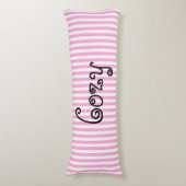 Boutique Stripes - Lichaam Pillow / Cozy Lichaamskussen (Voorkant Verticaal)