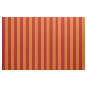 Boutique Stripes - Oranje waswijn Stof
