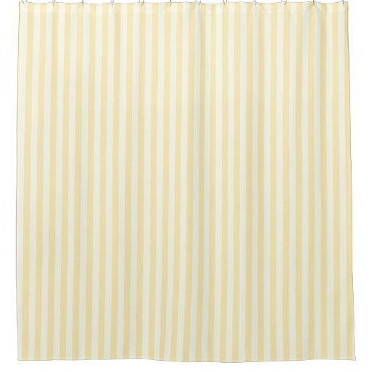 Boutique Stripes Yellow / Luhandelaars - Douchegordijn (Voorkant)