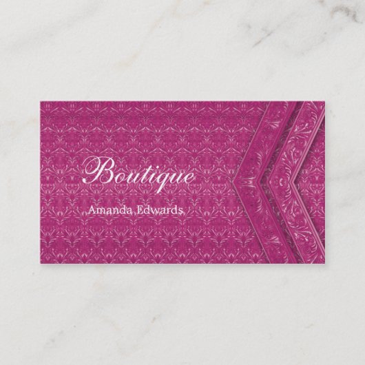 Boutique - Visitekaartje (Voorkant)