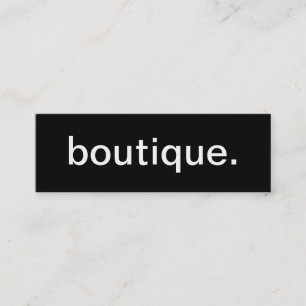 Boutique Visitekaartje