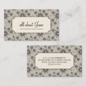 Boutique Visitekaartjes (Voorkant / Achterkant)