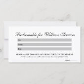 Boutique Wellness & Beauty Cadeaubon (Achterkant)