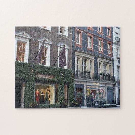 Boutiques langs Bruton Street, Mayfair, Londen, Ve Legpuzzel (Horizontaal)
