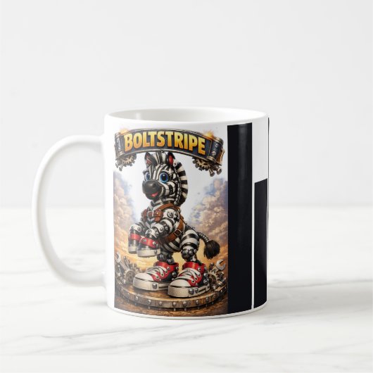 Boutstripe Zebra Koffiemok (Links)