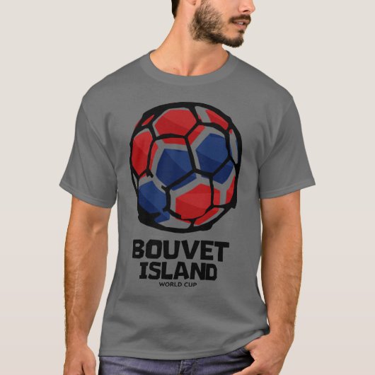 Bouvet Island Land Vlag T-shirt (Voorkant)