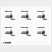 Bouvier Dad 4 - Sticker (Vel)