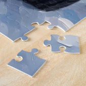 Bouvier des Flandres Christmas Red Truck Holiday Legpuzzel (Zijkant)