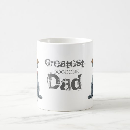 Bouvier des Flandres Dad Coffee Mok (Center)